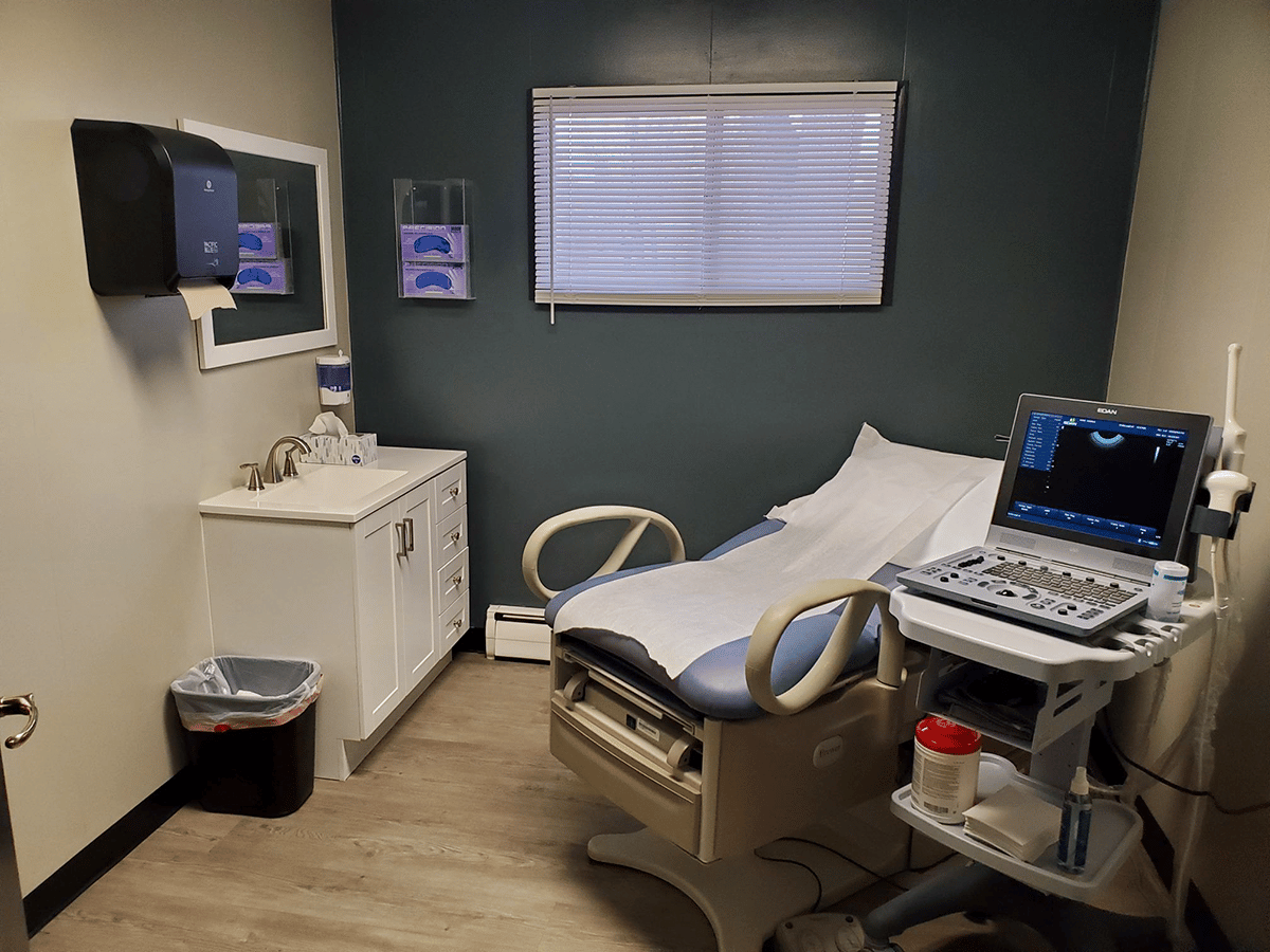 Patient Room in Abortion Clinic